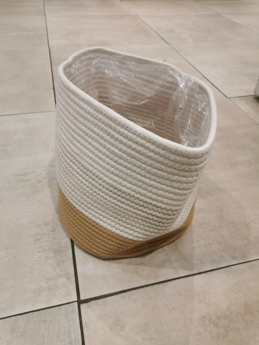 2-tone Cotton Basket